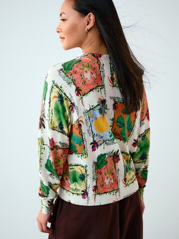 Next Gebreid vest in Wit