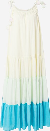 Vanessa Bruno Plážové šaty 'NUCCIA' - aqua modrá / limone / mátová, Produkt