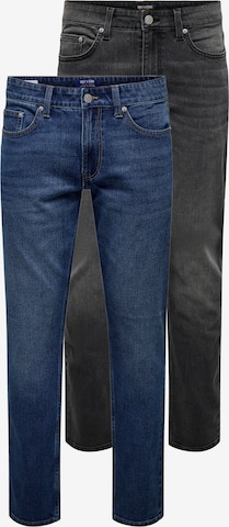 Only & Sons Szabványos Farmer 'ONSWEFT' - kék: elől
