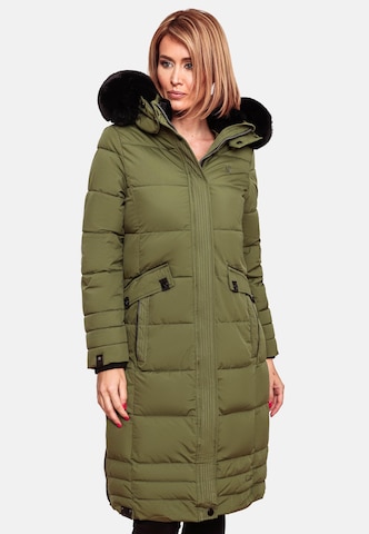 NAVAHOO Winter Coat 'Fahmiyaa' in Green: front