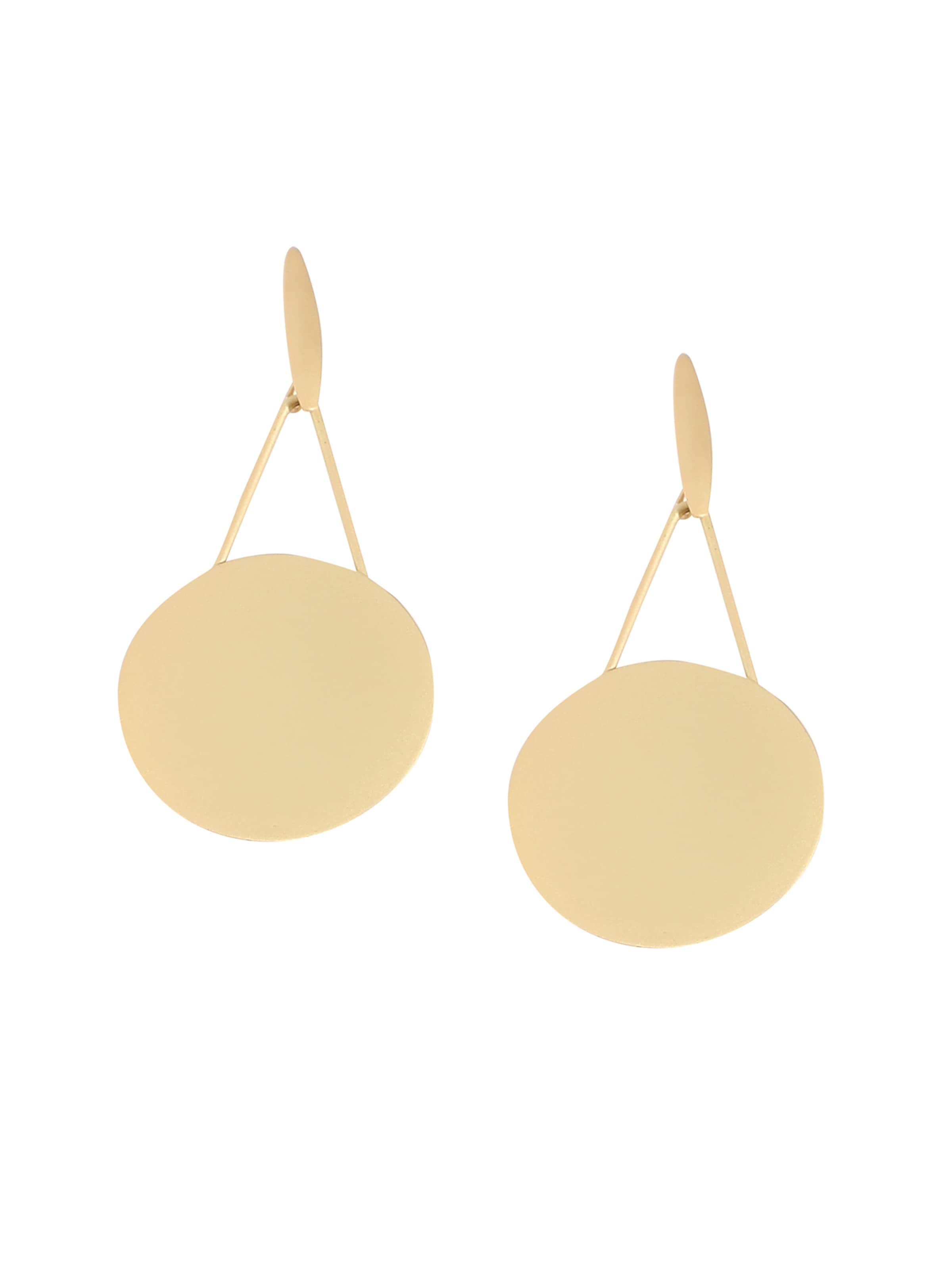 SOHI Kolczyki 'Haylie' w kolorze złoty: przód