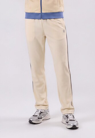 Sergio Tacchini Loosefit Hose 'Ghibli' in Beige: Vorderseite