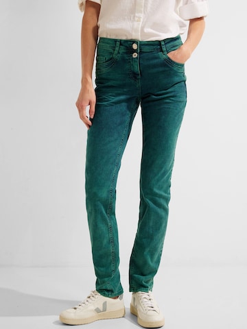 CECIL Regular Jeans 'Scarlett' in Grün: predná strana