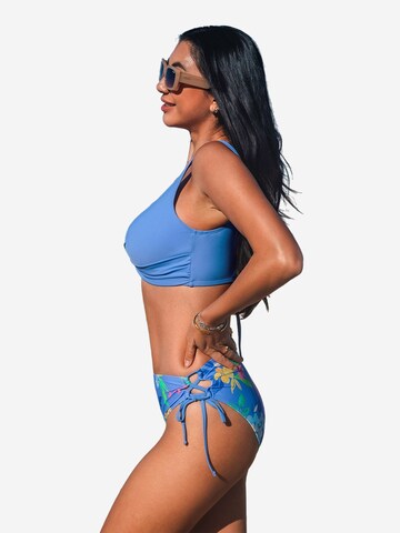Cupshe Klassisch Bikini 'CAA12C4G003VV'‌‌‌‌‌‌‌‌‌ in Blau