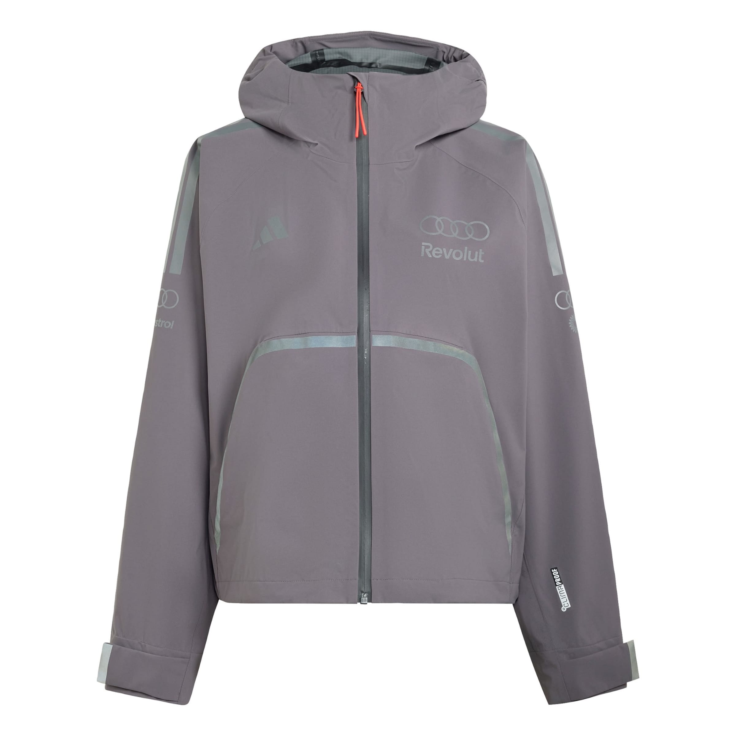 ADIDAS PERFORMANCE - Chaqueta deportiva 'Audi Formula One Team Engineers And Marketing' en gris: frente