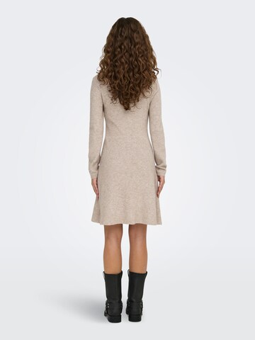 ONLY Knit dress in Brown