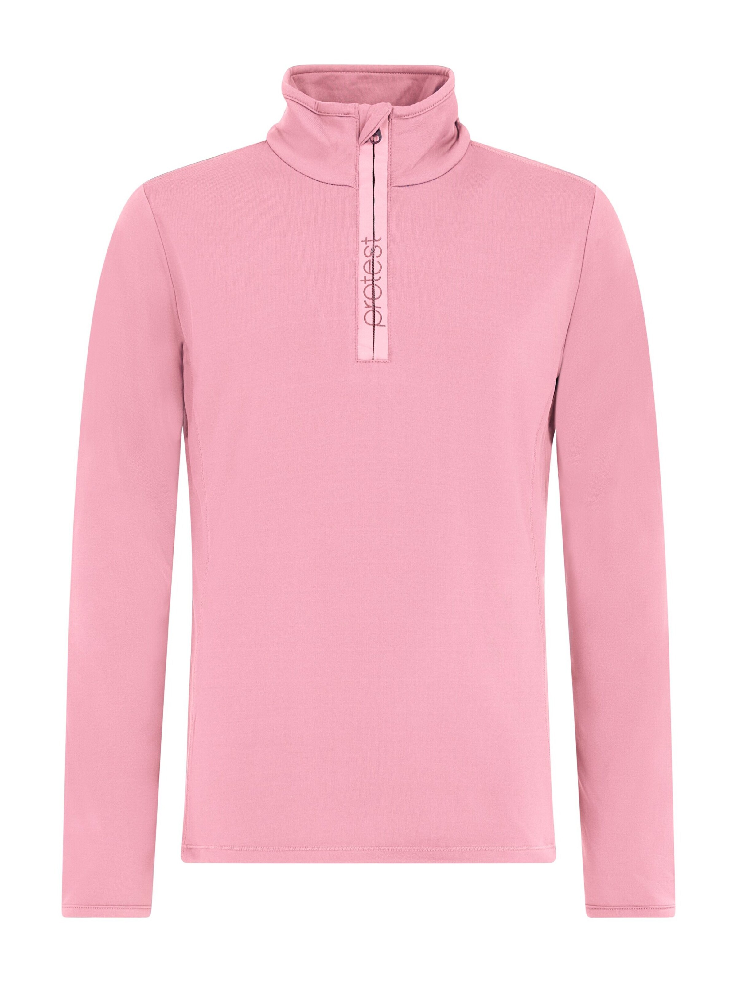 PROTEST Sportief sweatshirt 'REFABRIZOY JR' in Roze: voorkant