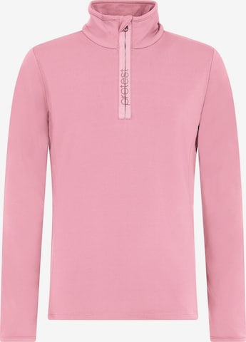 PROTEST Sportsweatshirt 'REFABRIZOY JR' in Pink: Vorderseite