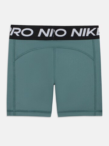 NIKE Скинни Спортивные штаны 'Pro' в Зеленый