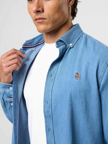 U.S. POLO ASSN. Klasický střih Košile ' USCraig ' – modrá