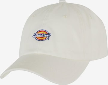 DICKIES - Boné 'Hardwick' em branco: frente