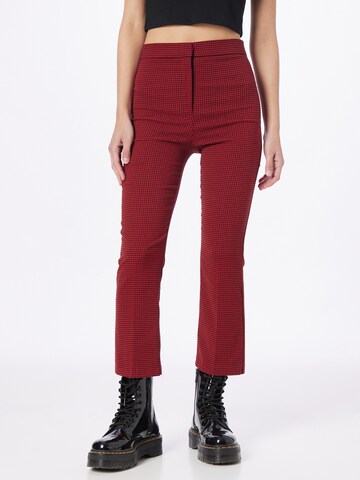 Coupe slim Pantalon Koton en rouge : devant