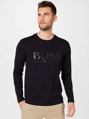 Tricou 'Togn 2' de la BOSS Green pe negru: față