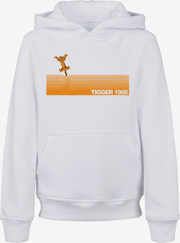 F4NT4STIC Sweatshirt 'Diney Winnie The Pooh Tigger 1968' in Wit: voorkant