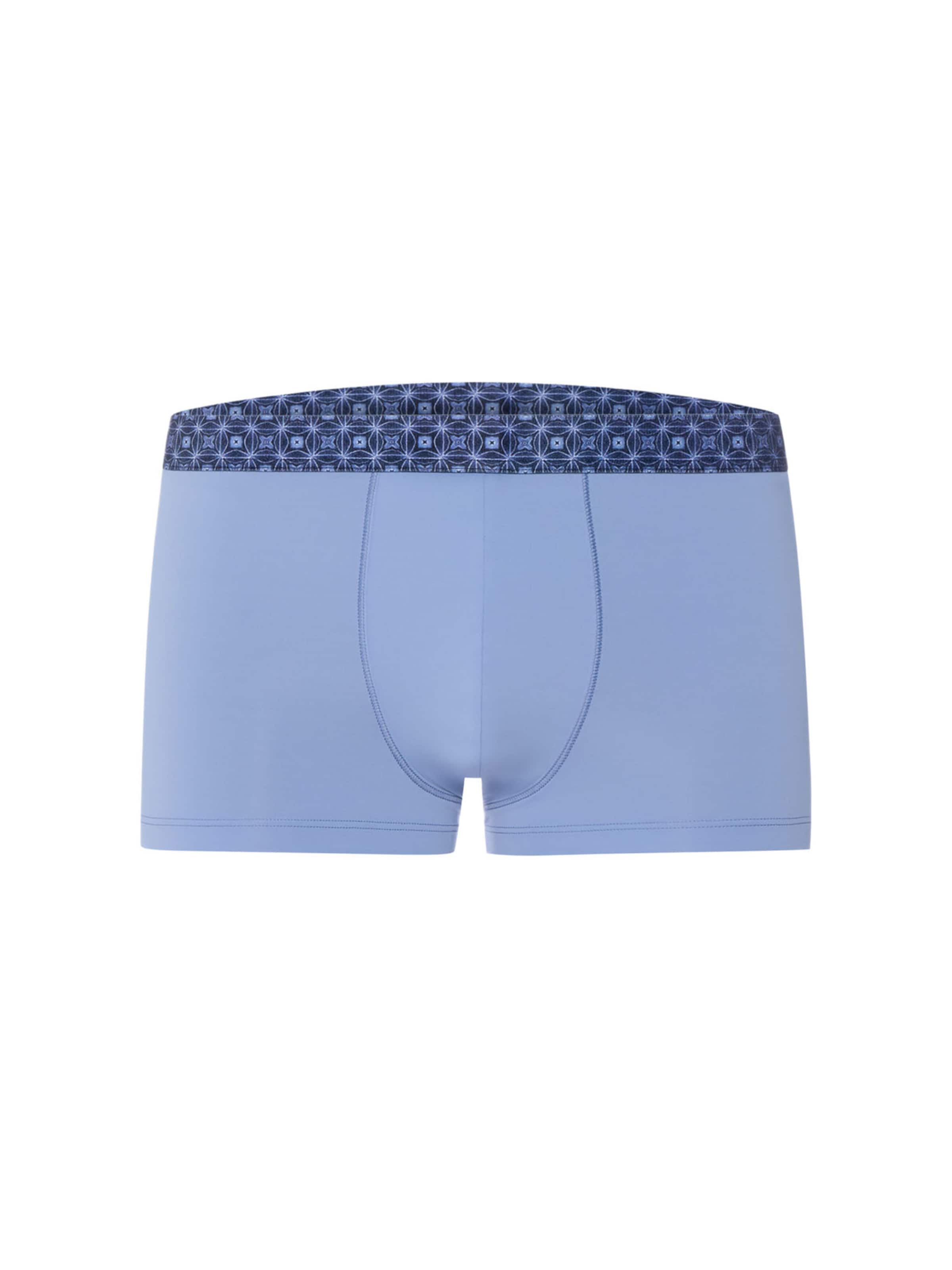 Boxers ' Micro Touch ' Hanro en bleu : devant