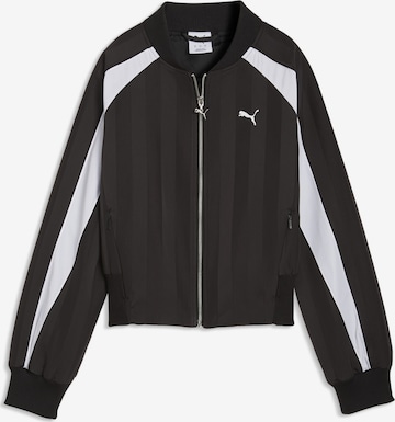 PUMAPrijelazna jakna 'Future Archive' - crna boja: prednji dio