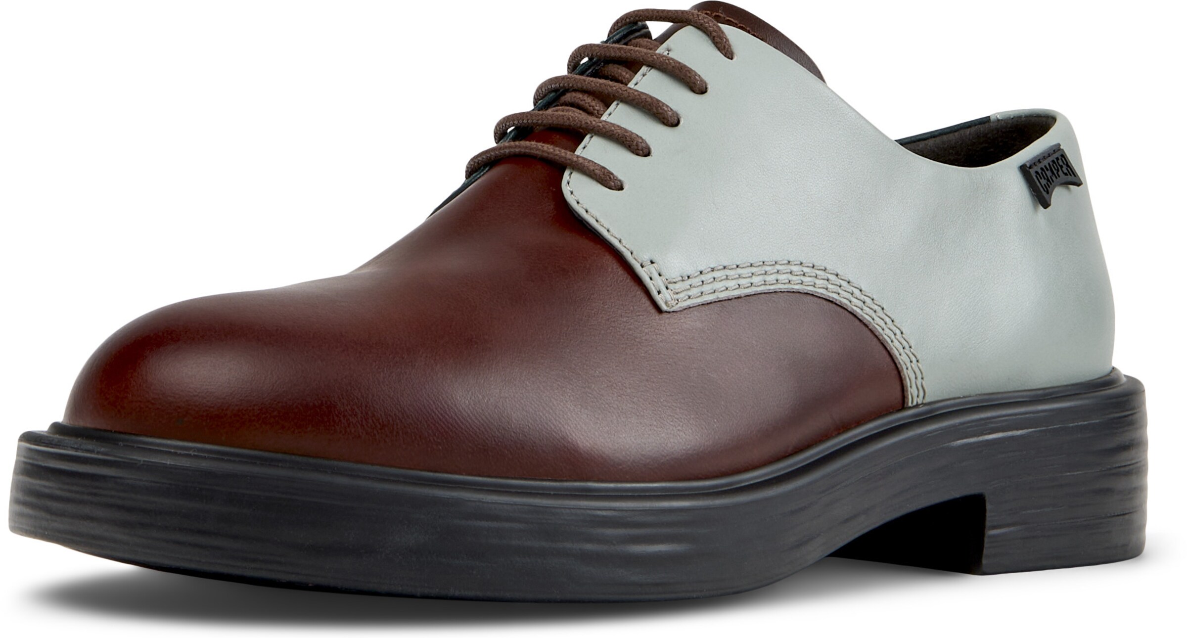 CAMPER Lace-up shoe 'Dean' in Brown: front
