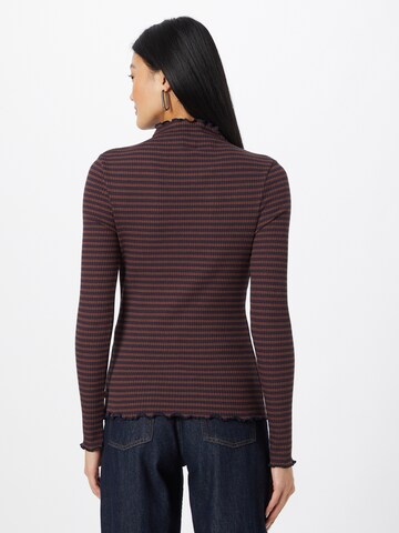 LEVI'S ® Shirt 'Flora Mockneck' in Red