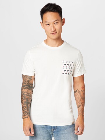 JACK & JONES Skjorte 'CANYON' i hvit: forside