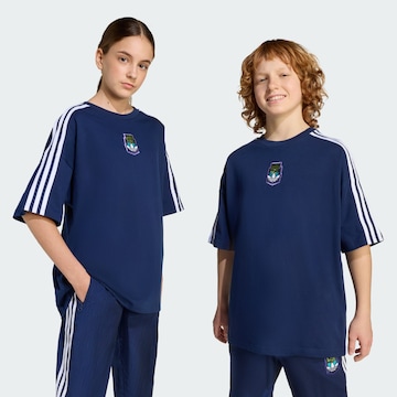ADIDAS ORIGINALS - Camiseta en azul: frente