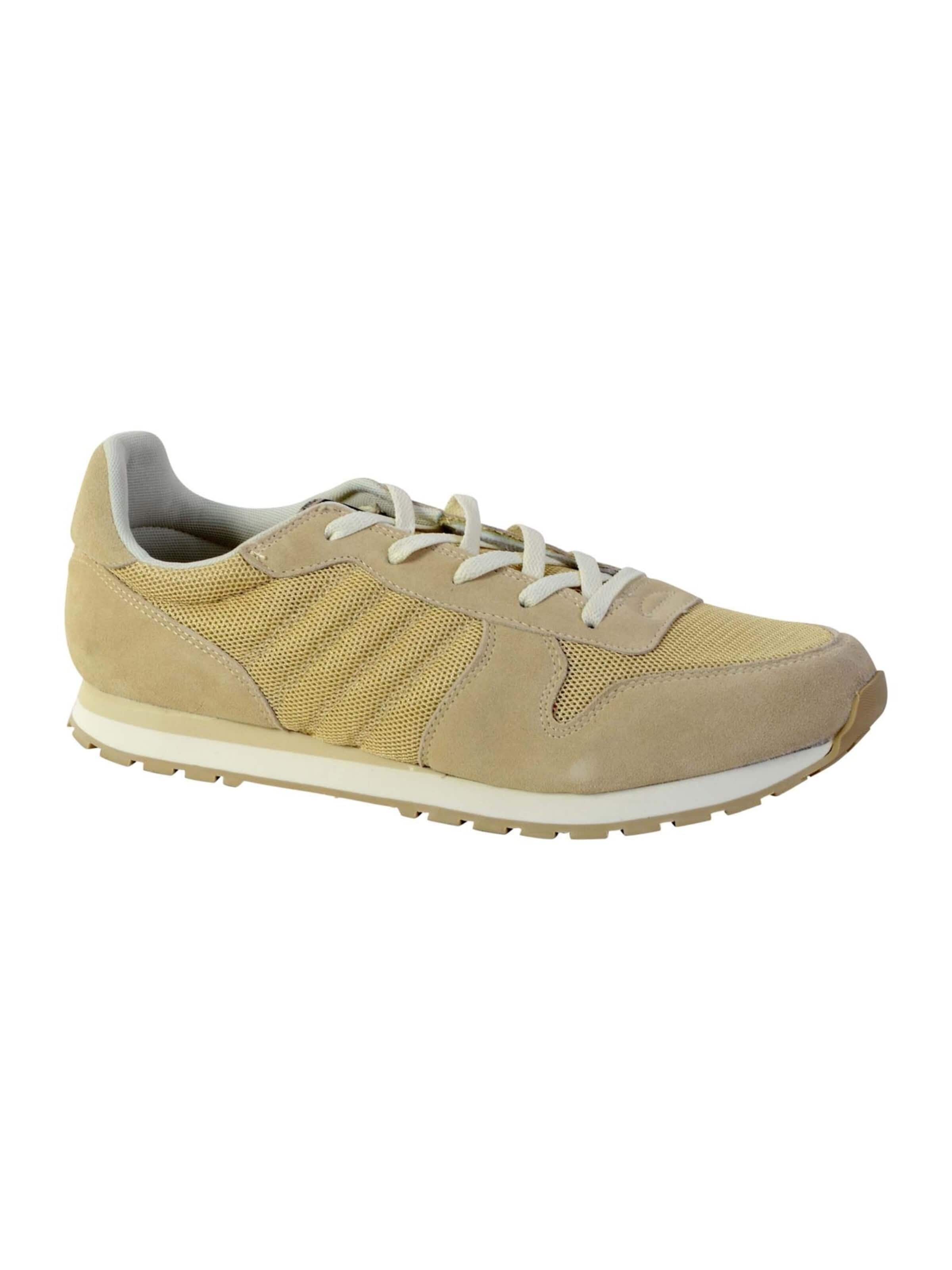 Bensimon Athletic lace-up shoe in Beige