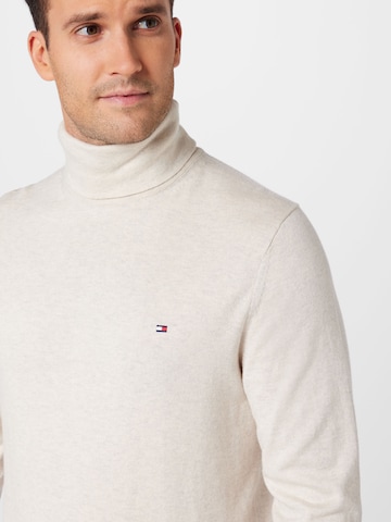 TOMMY HILFIGER Sweter w kolorze beżowy