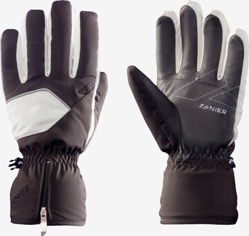 Zanier Athletic Gloves 'REITH' in Black: front