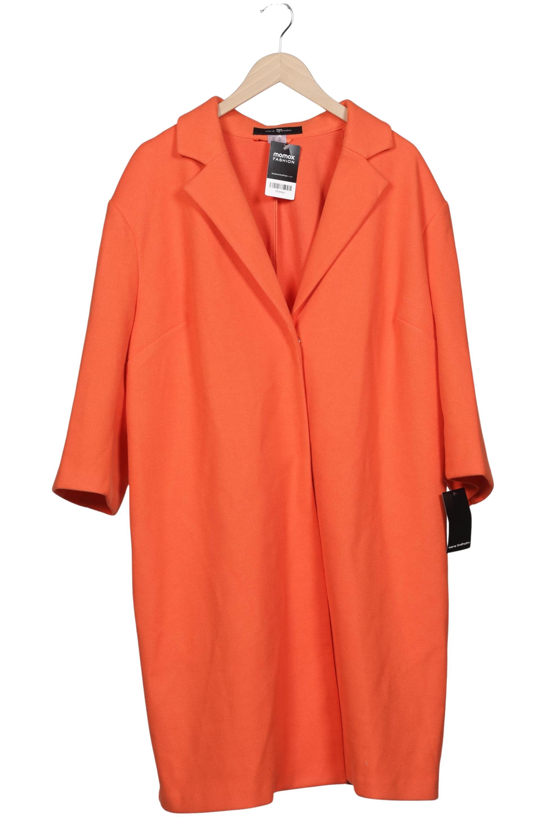 Sara Lindholm Mantel 5XL in Orange: Vorderseite