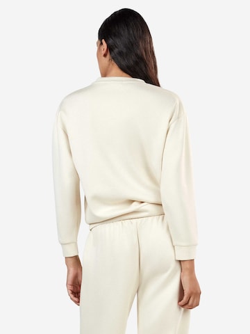 Sweat-shirt Gisela en beige : derrière