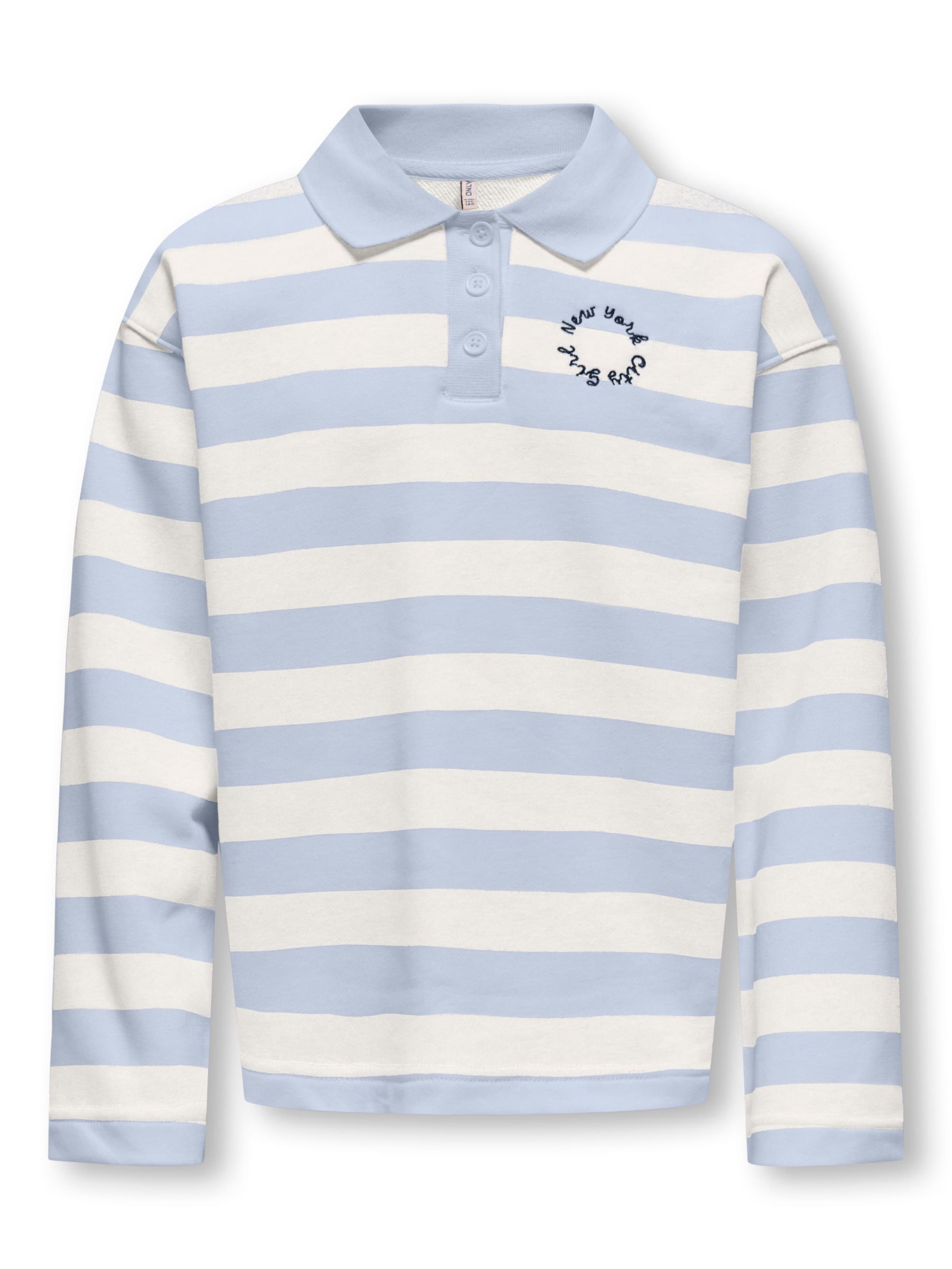 ONLY GIRLS Shirt 'KOGEster' in Blauw: voorkant