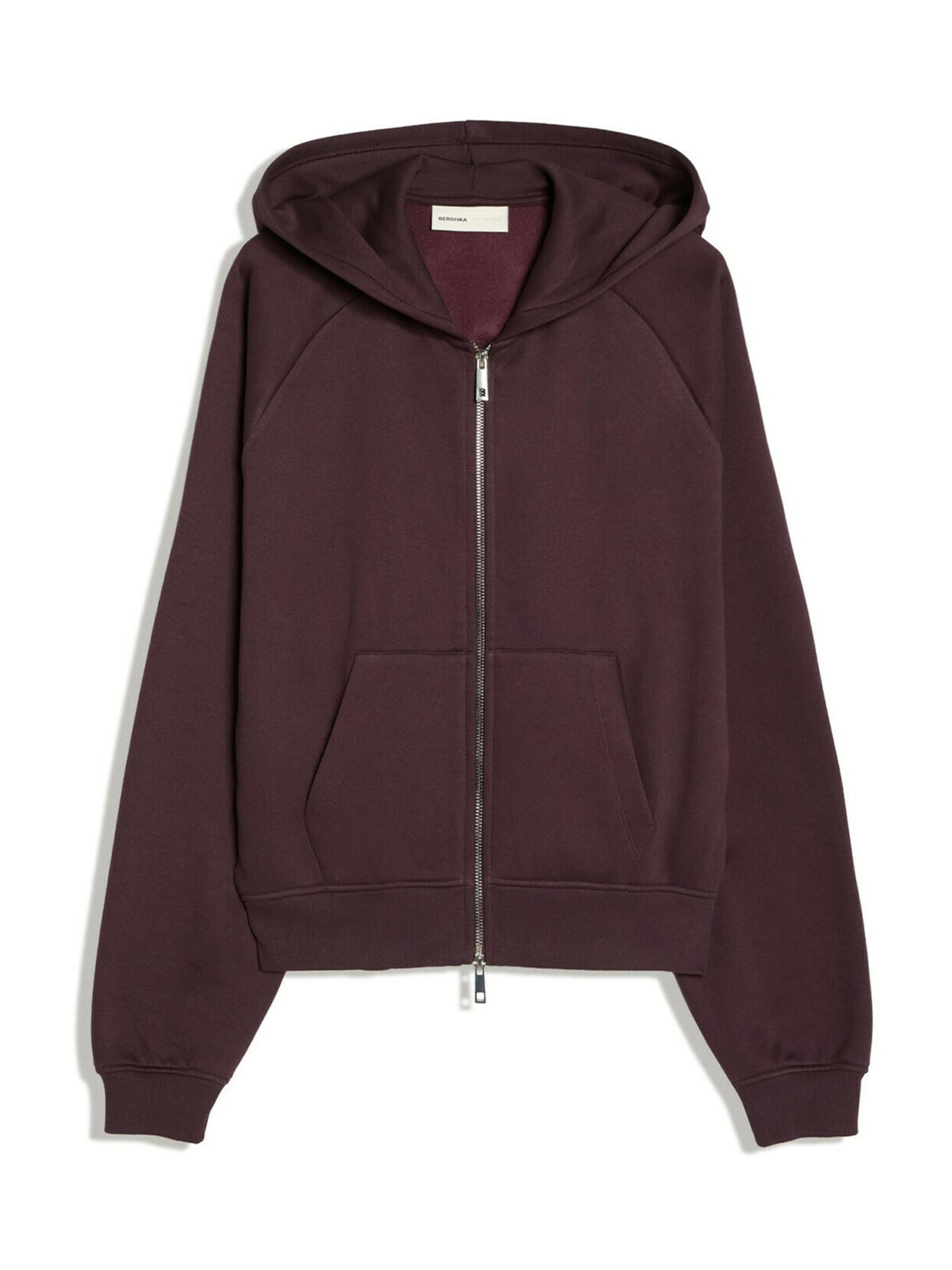 Bershka Collegetakki värissä lila: etupuoli
