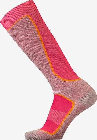 UphillSport Athletic Socks 'SAARUA' in Grey: front