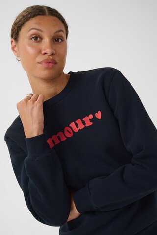 Sweat-shirt 'KAmila ' Kaffe en bleu