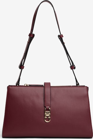TOMMY HILFIGERTorba za na rame 'LIBRE' - crvena boja: prednji dio