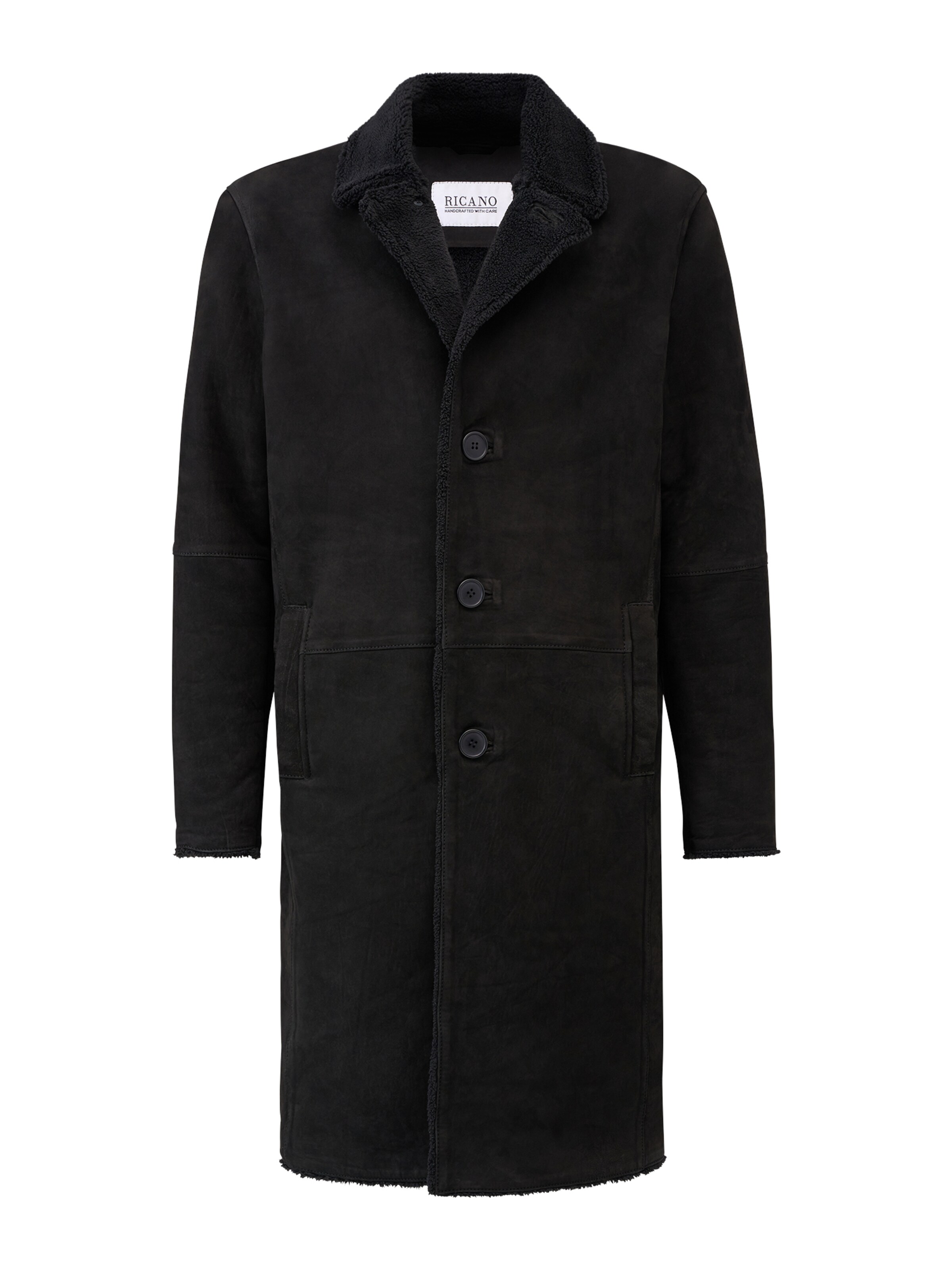 RICANO - Abrigo de invierno 'Leandro ' en negro: frente