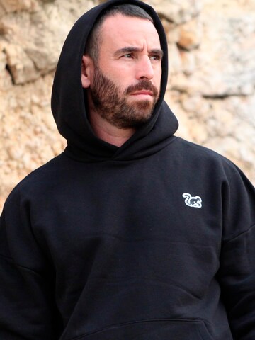 Surf Monkey Sweatshirt in Black