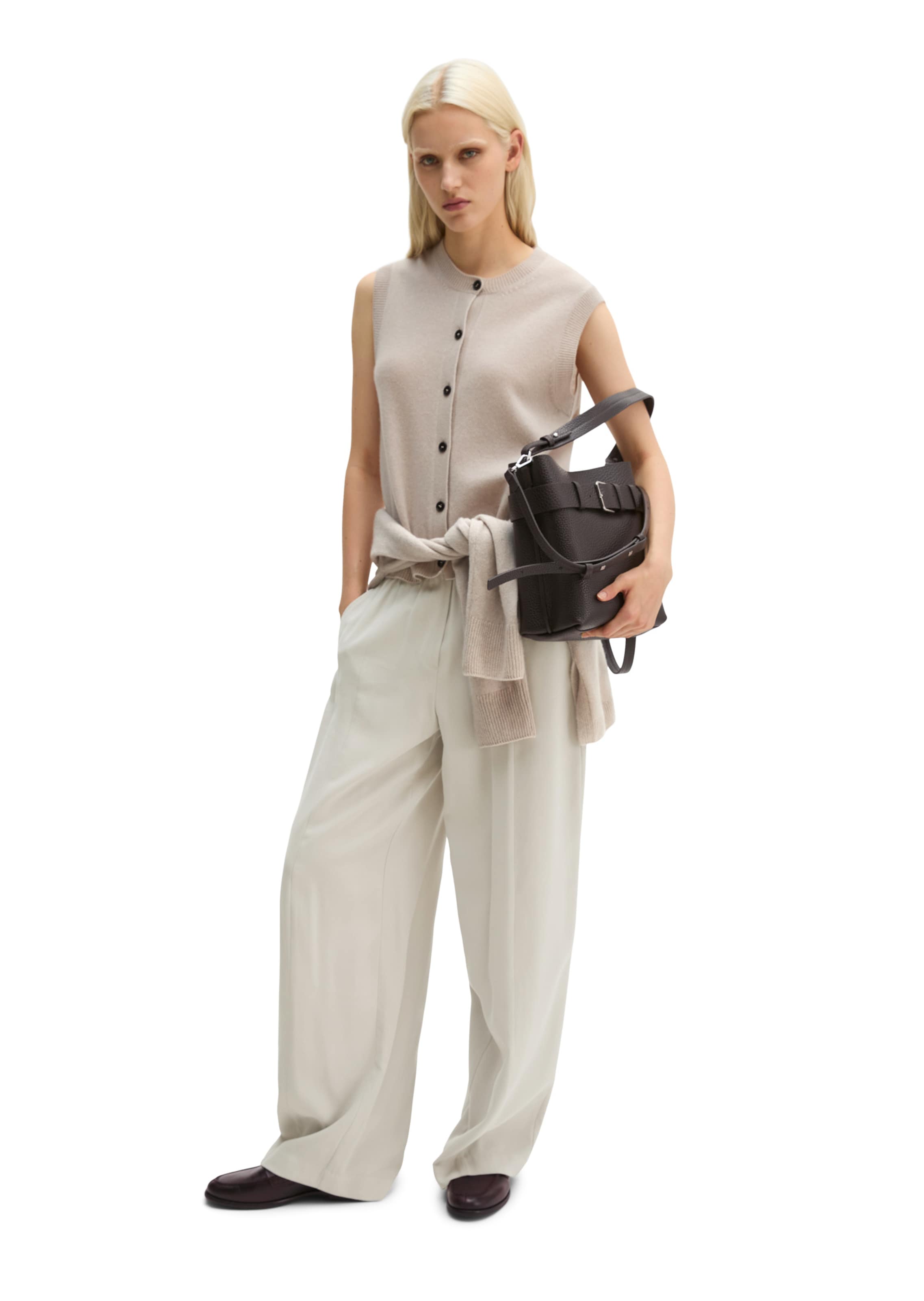 Marc O'Polo Shoulder bag 'Brinni ' in Brown: front
