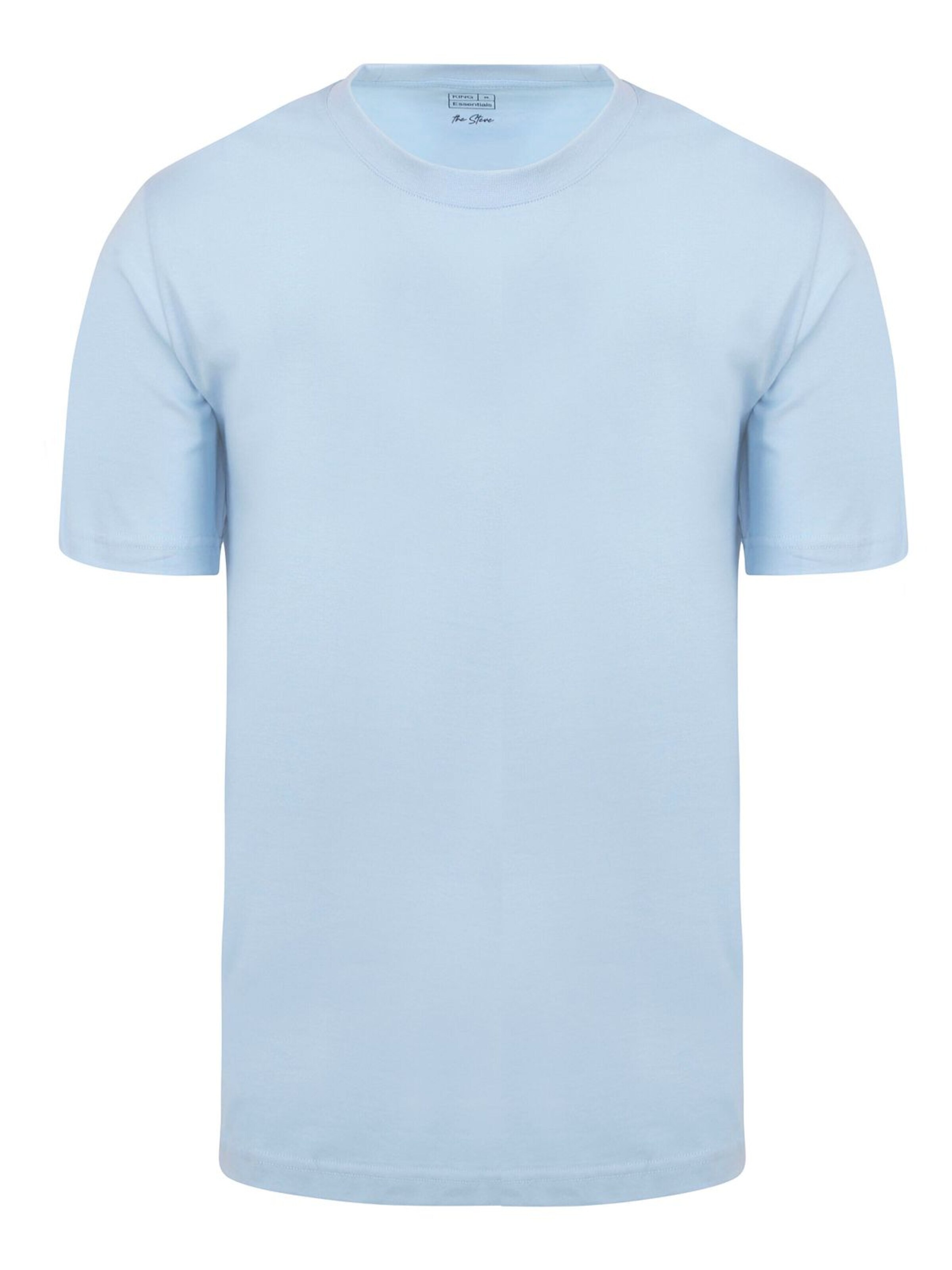 KING Essentials Shirt 'The Steve' in Blue: front