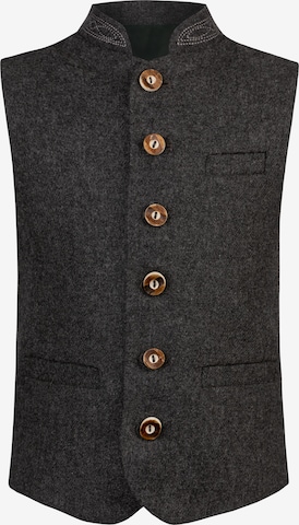 STOCKERPOINT Vest in Black: front