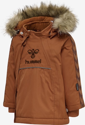 Hummel Athletic Jacket in Brown