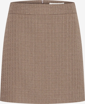 Jupe 'Epia' b.young en marron : devant