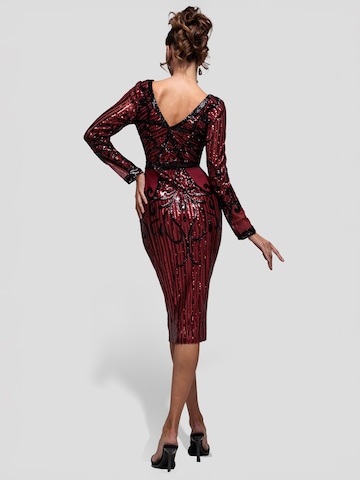 GODDIVA Kleid in Rot