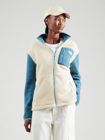 THE NORTH FACE Funktionsfleecejacka 'YUMIORI' i grå: framsida