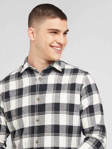 JACK & JONES Slim fit Overhemd 'JJJoshua' in Wit