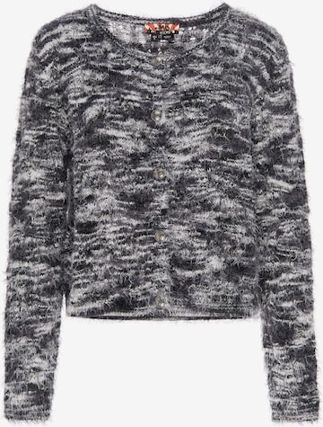 Cardigan myMo ROCKS en noir : devant