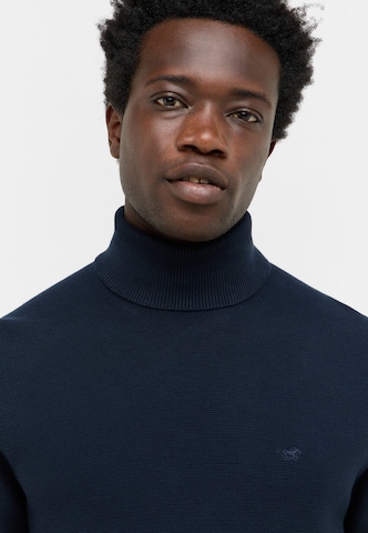 MUSTANG Pullover 'Style Elgin' in Blau