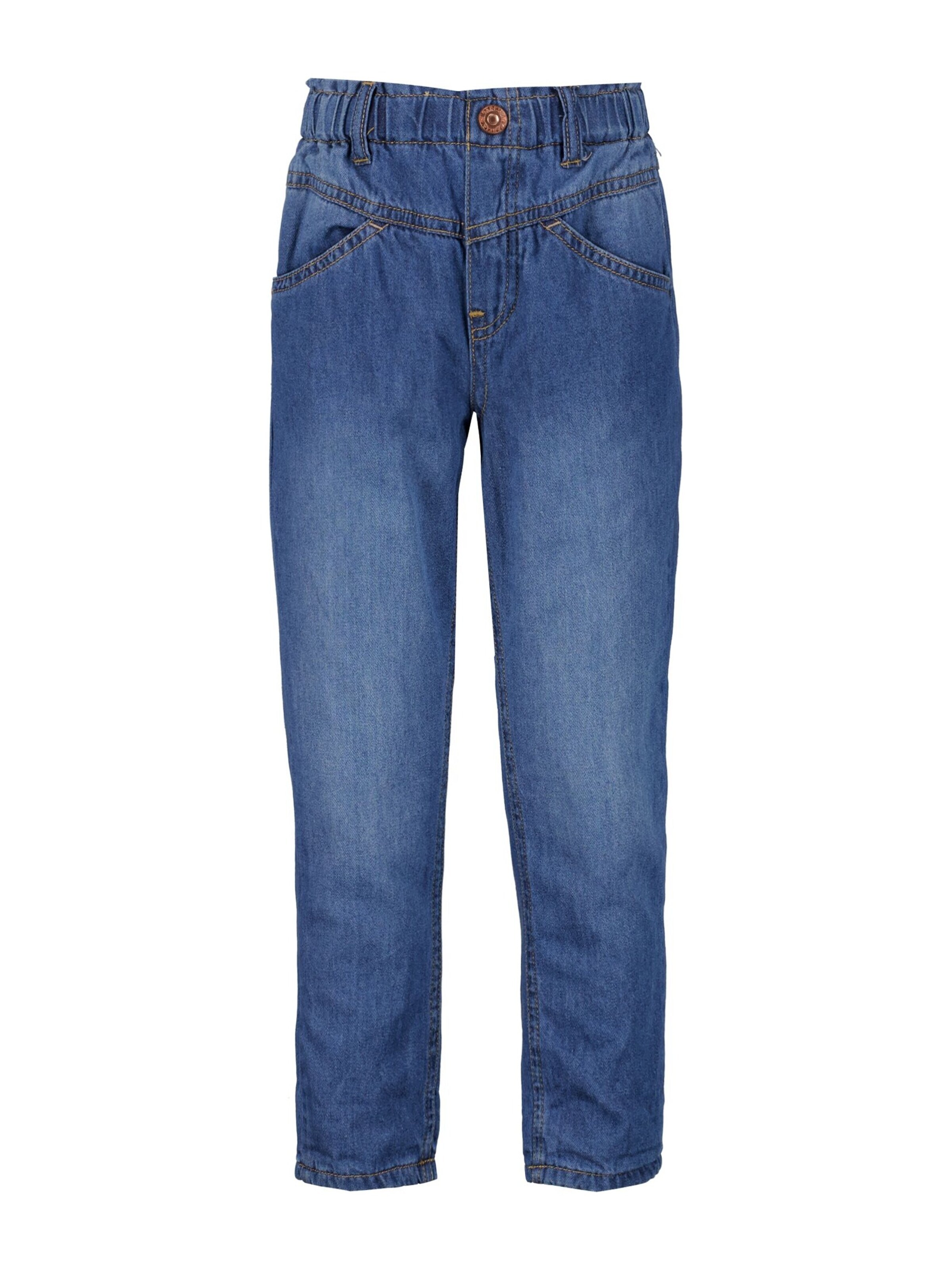 GARCIA Tapered Jeans 'Jeans gefüttert' in Blue: front
