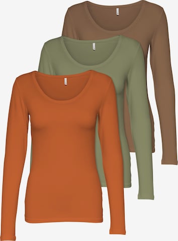 ONLY Shirt in Green: front