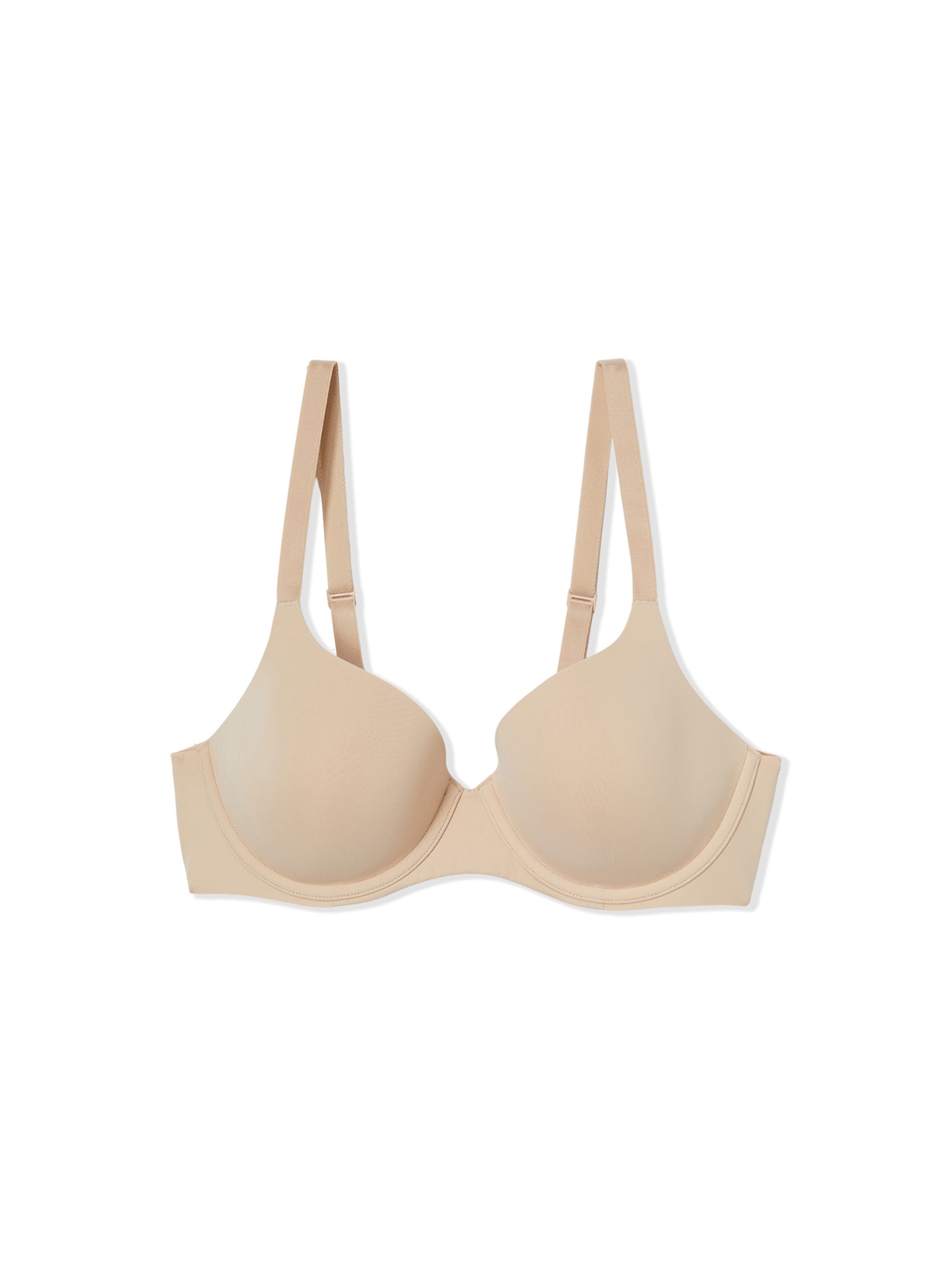 ETAM Classic Bra 'Pure Invisible' in Beige: front