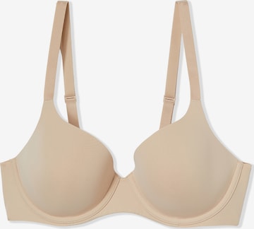 ETAM Classic Bra 'Pure Invisible' in Beige: front